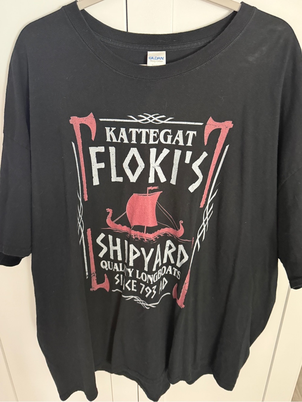 Vikings Floki’s Kattegat black tee 3XL